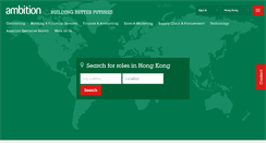 Desktop Screenshot of ambition.com.hk
